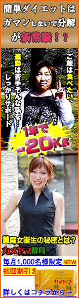 カメヤマ酵母公式サイトリンクライトバナー